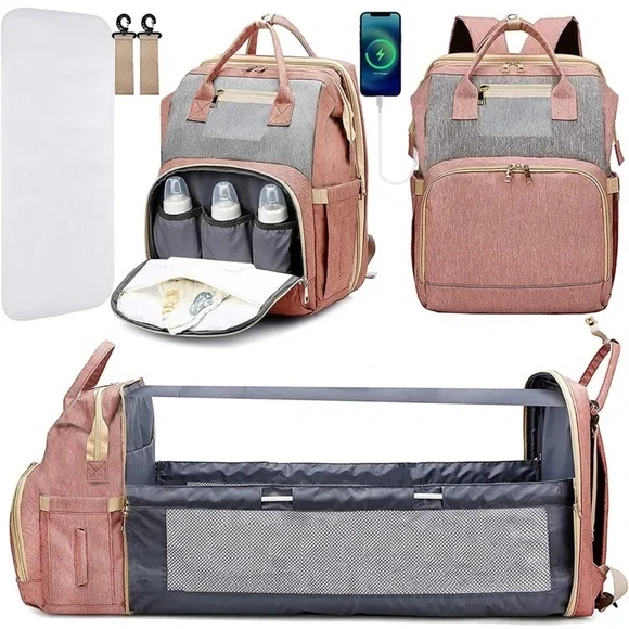NWT Diaper Backpack Amazon.com: Tonyeee Diaper Bag Backpack - Extra Large Diaper  main image 4